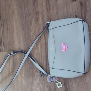 Kate Spade Monica Crosbody Shoulder Light Fawn Bag /Custom Love Heart  Free Gift